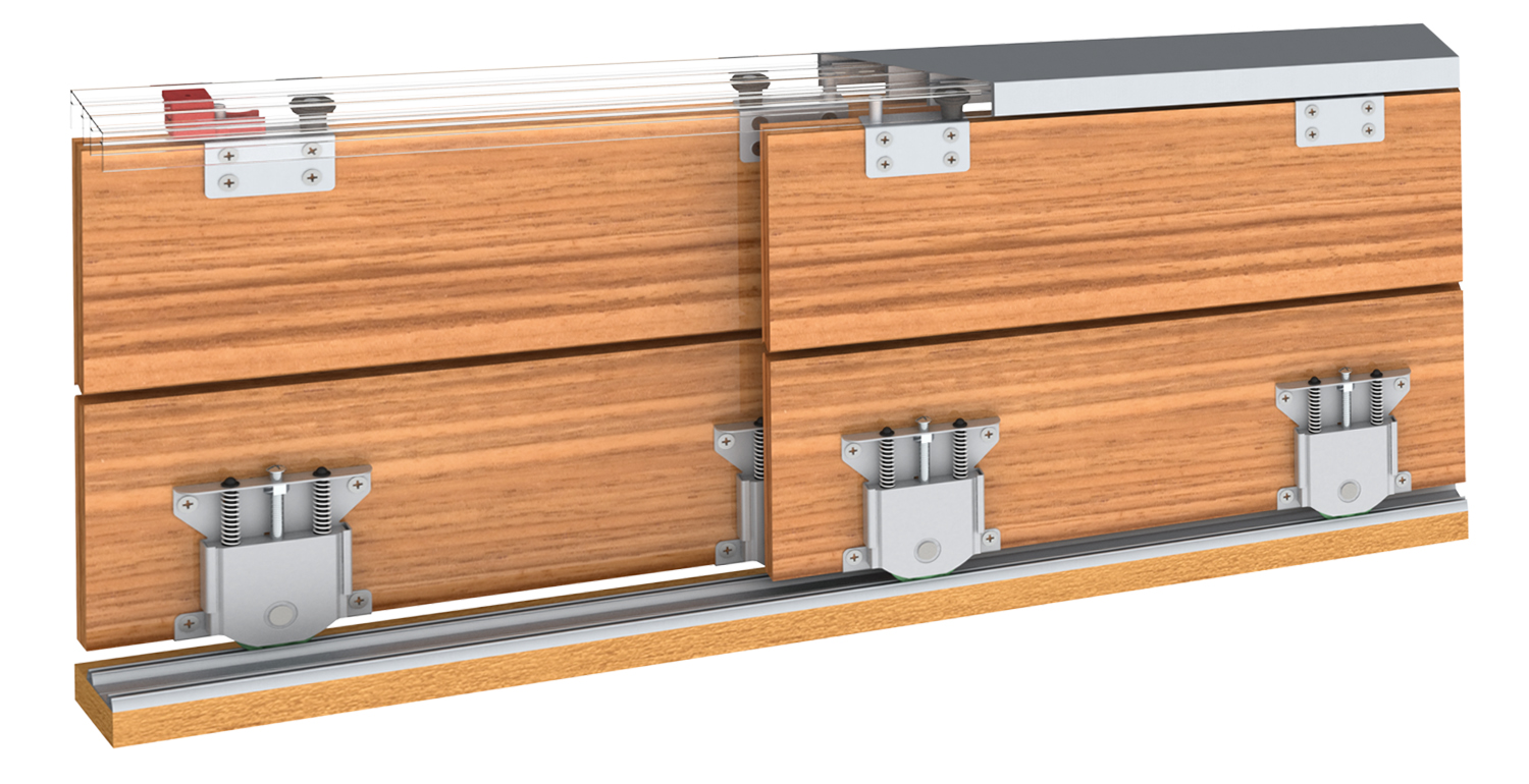 18 mm Sürgülü Kapak Sistemleri